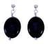 Southwest Onyx Post Dangle Earrings KX121190